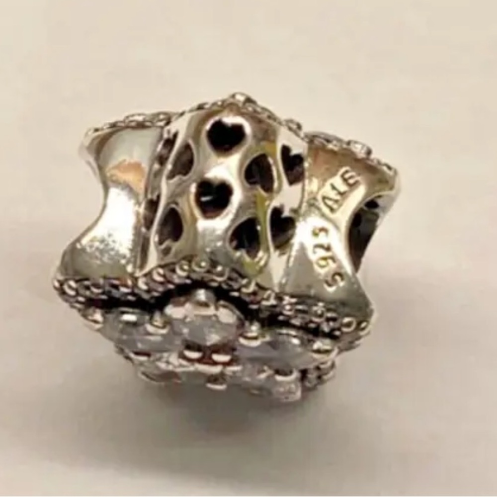 Pandora, Sparkling Snowflake, Pave Charm - image 3